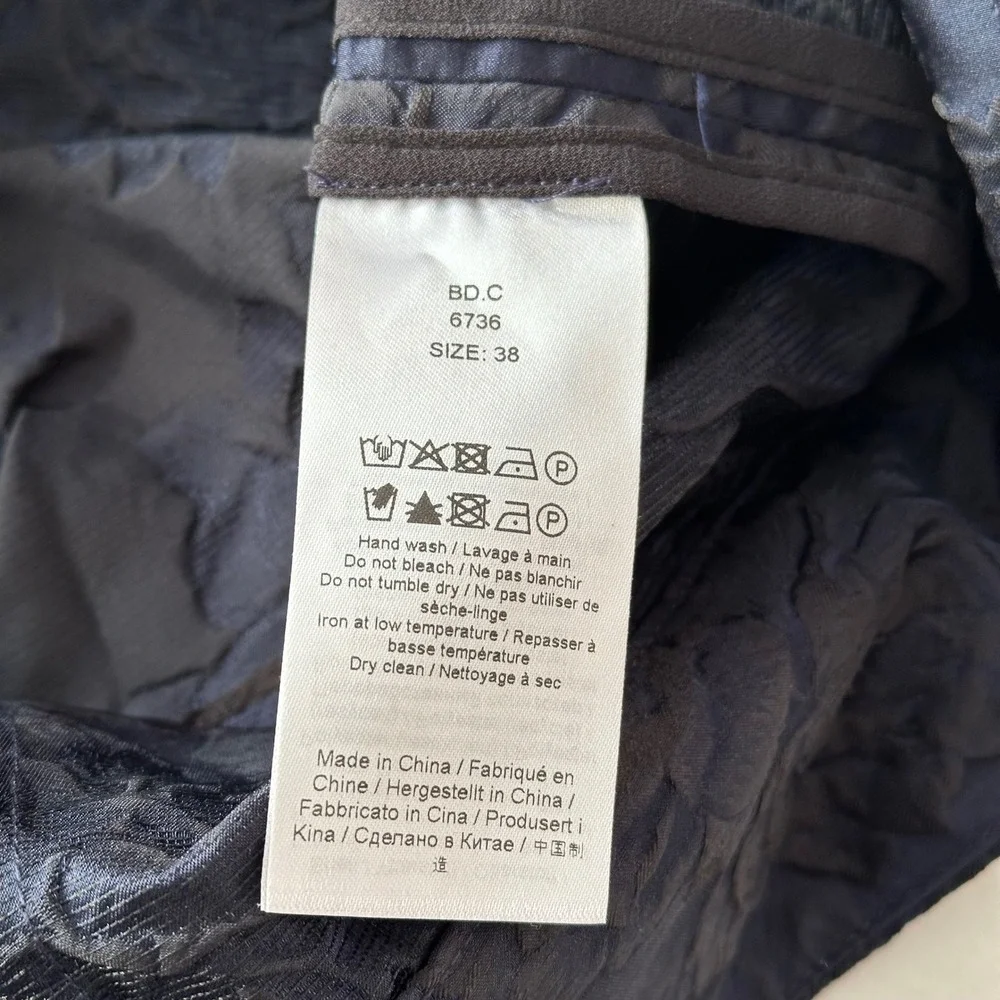 Ganni navy blue